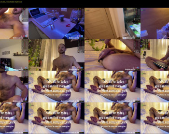 alexyork — 19 minute Chaturbate male cam show recording, 1080p, Feb 23, 2022