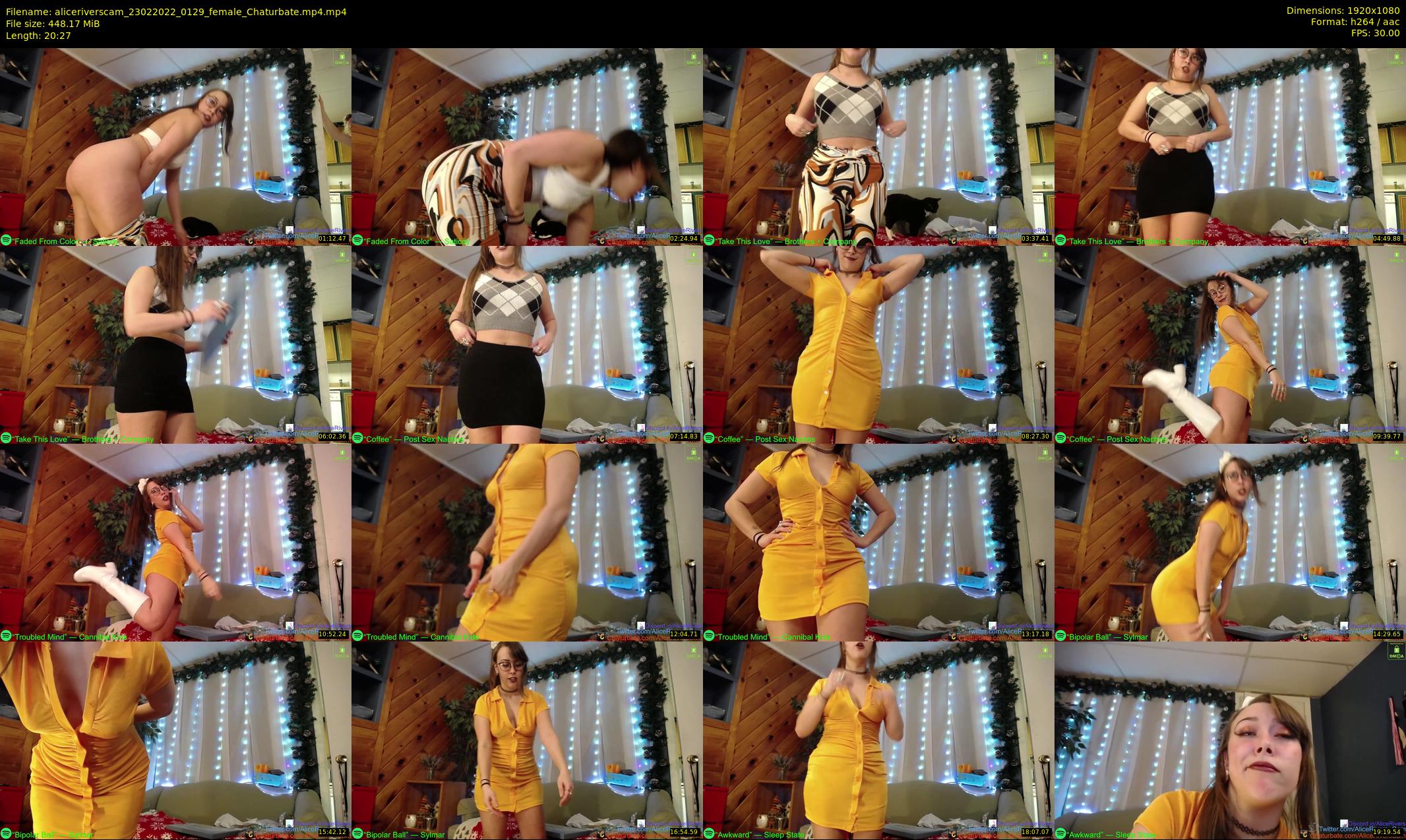 aliceriverscam — 21 minute Chaturbate female cam show recording, 1080p, Feb 23, 2022