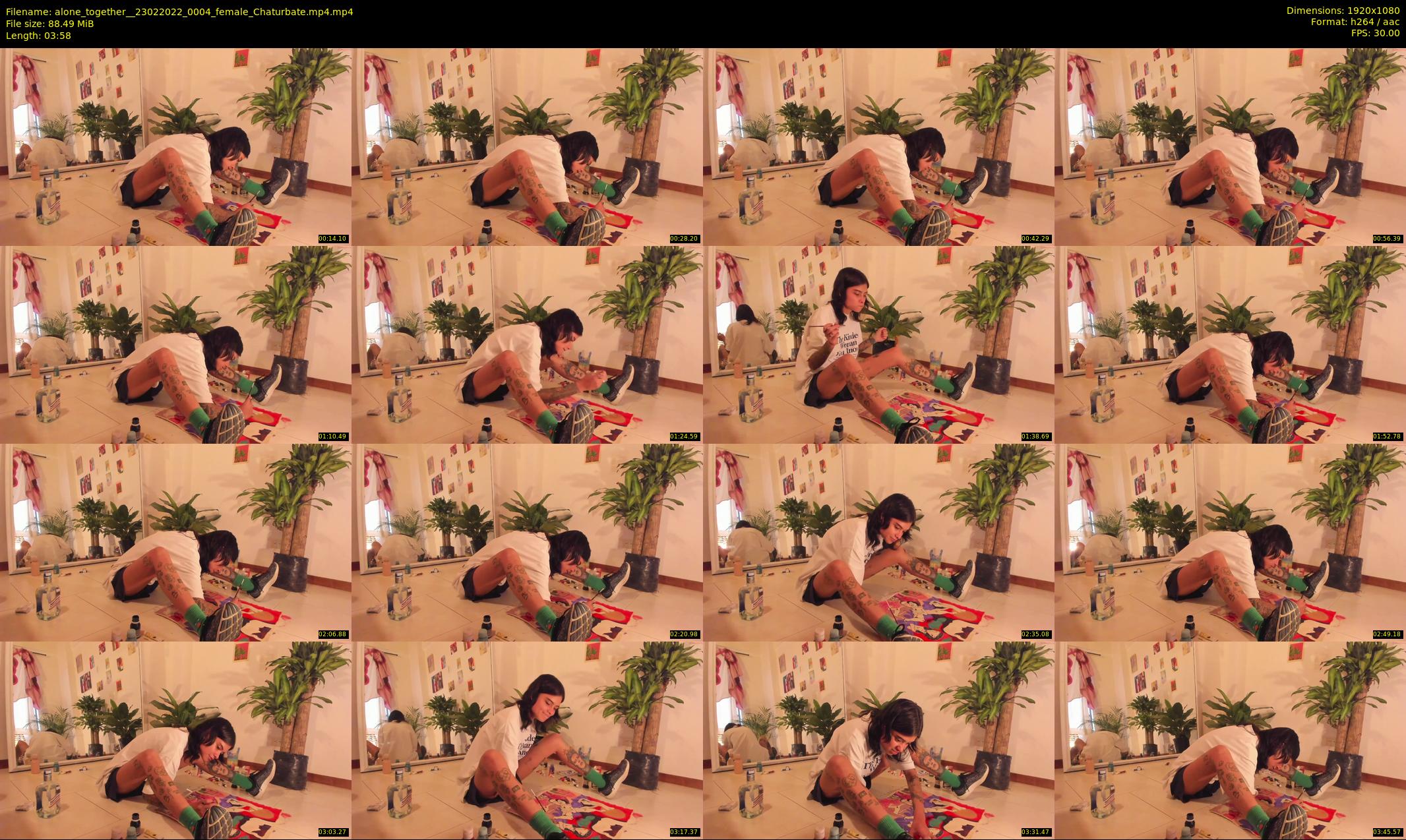 alone_together_ — 4 minute Chaturbate female cam show recording, 1080p, Feb 23, 2022