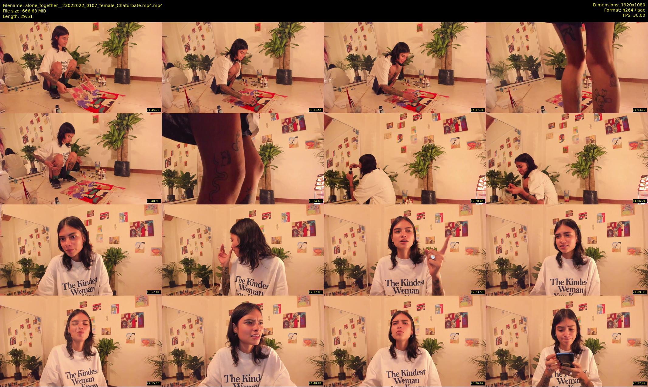 alone_together_ — 30 minute Chaturbate female cam show recording, 1080p, Feb 23, 2022