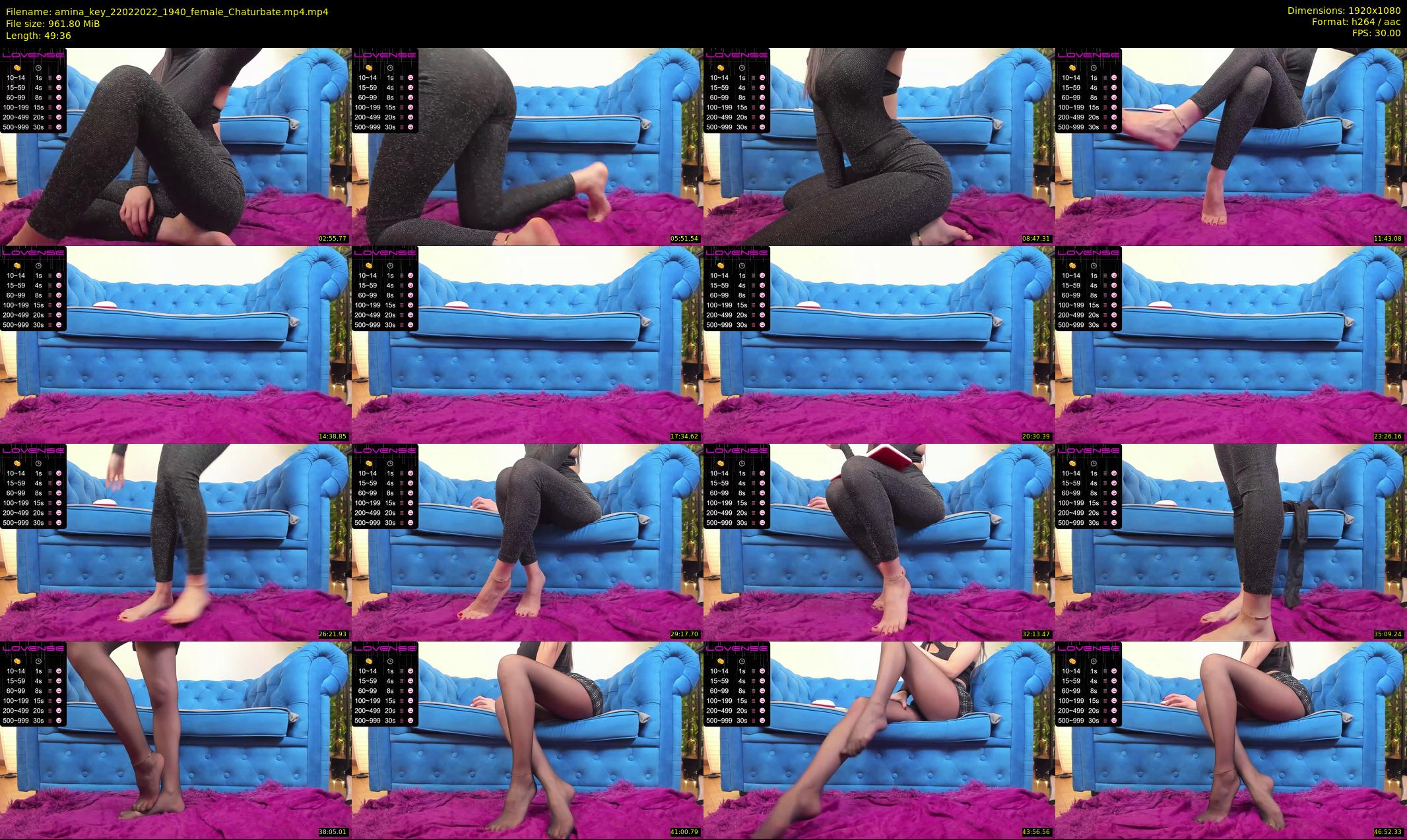 amina_key — 50 minute Chaturbate female cam show recording, 1080p, Feb 22, 2022