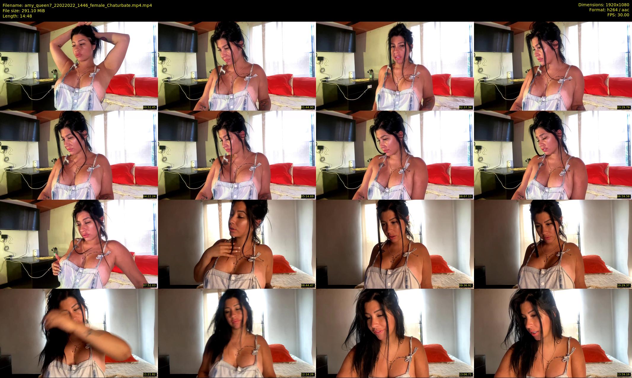 amy_queen7 — 15 minute Chaturbate female cam show recording, 1080p, Feb 22, 2022