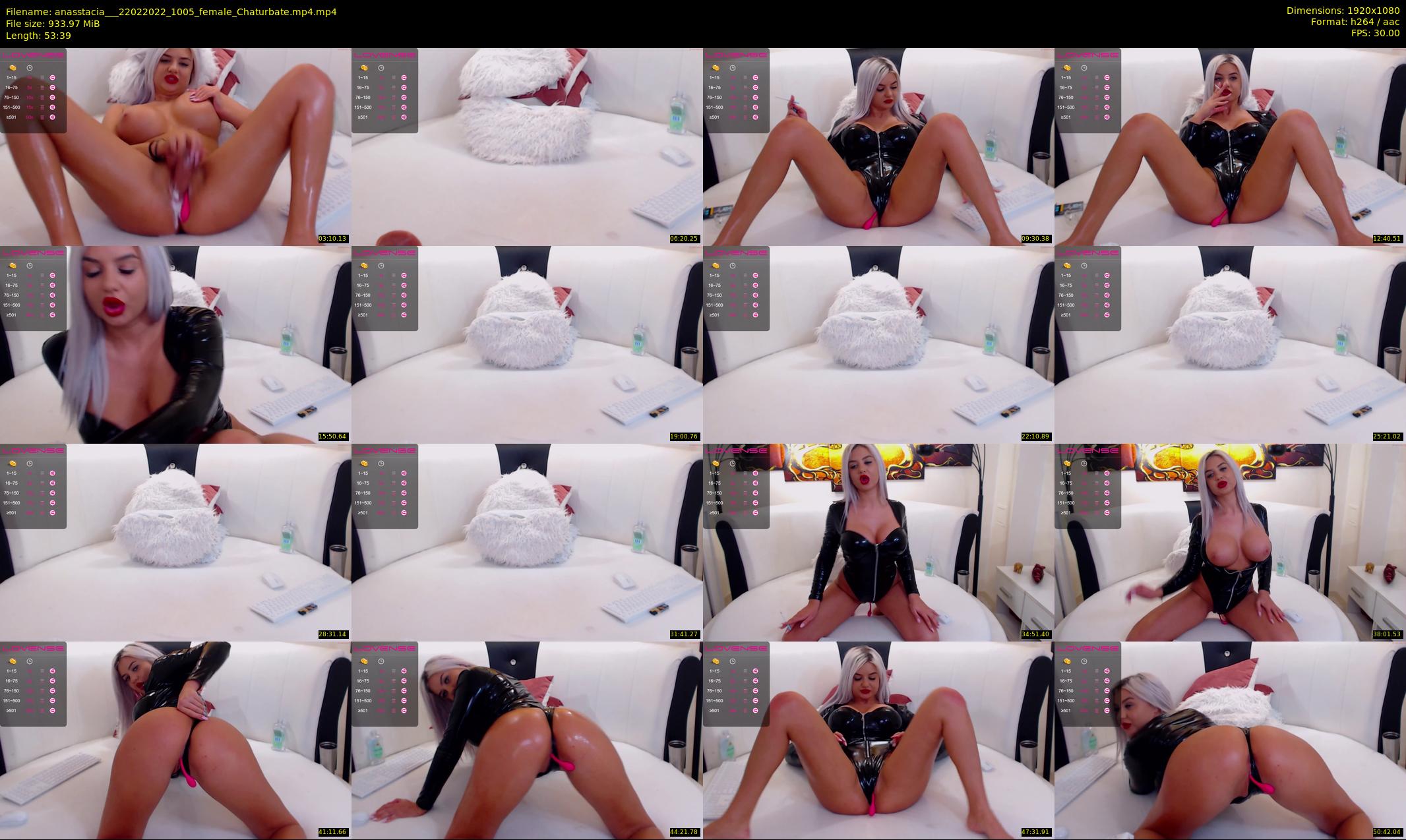 anasstacia__ — 54 minute Chaturbate female cam show recording, 1080p, Feb 22, 2022