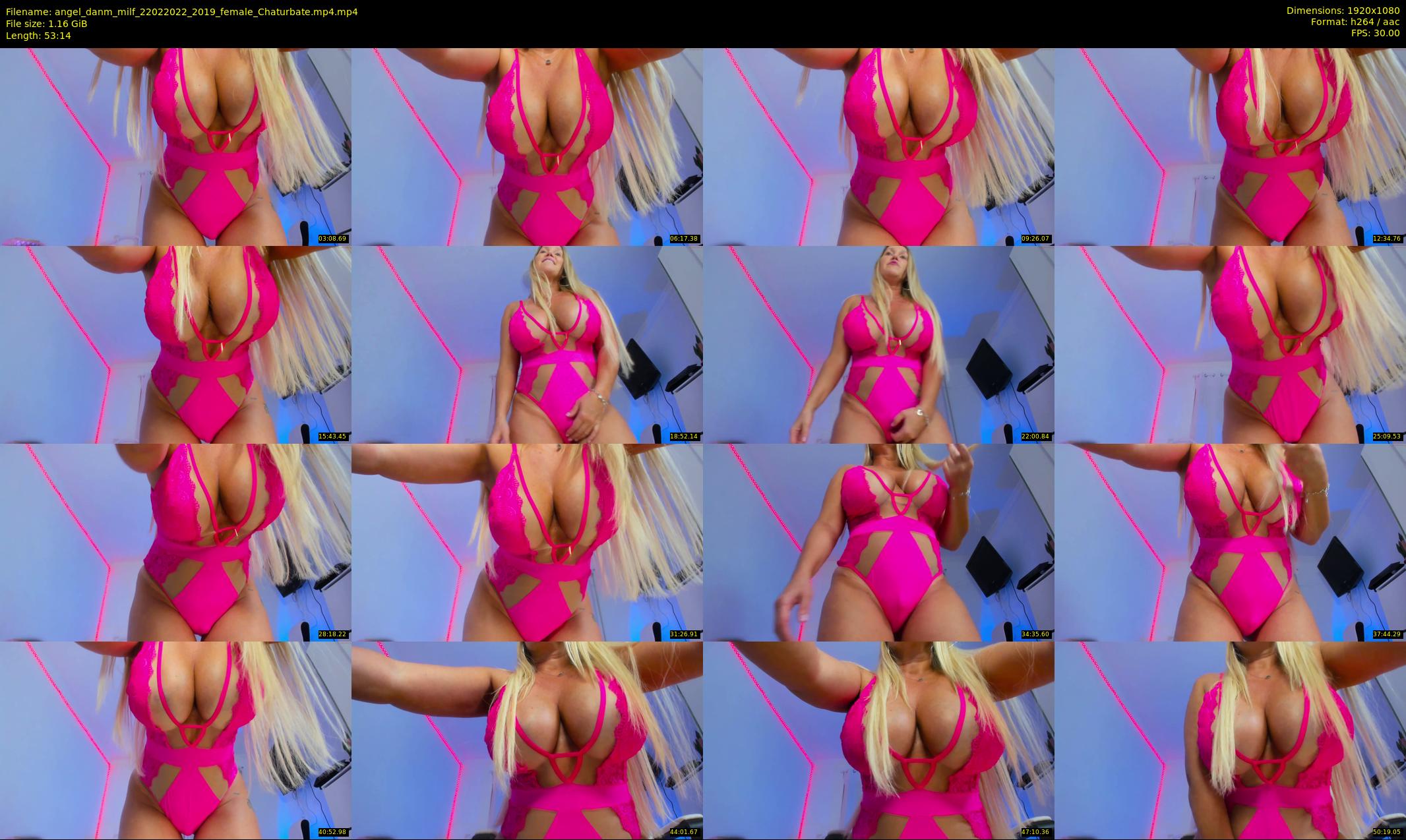 angel_danm_milf — 54 minute Chaturbate female cam show recording, 1080p, Feb 22, 2022
