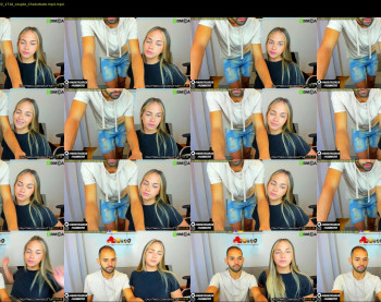 ashleyandzamir — 3 minute Chaturbate couple cam show recording, 1080p, Feb 22, 2022