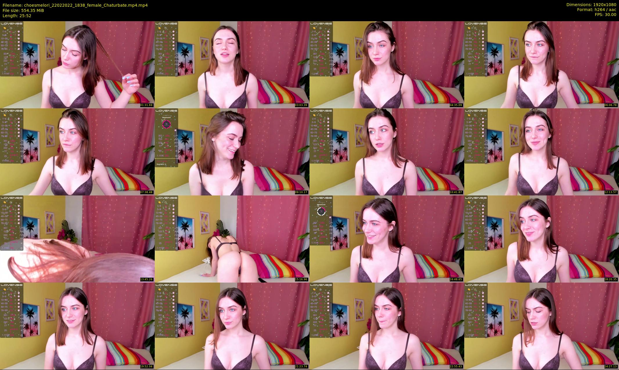 choesmelori — 26 minute Chaturbate couple cam show recording, 1080p, Feb 22, 2022