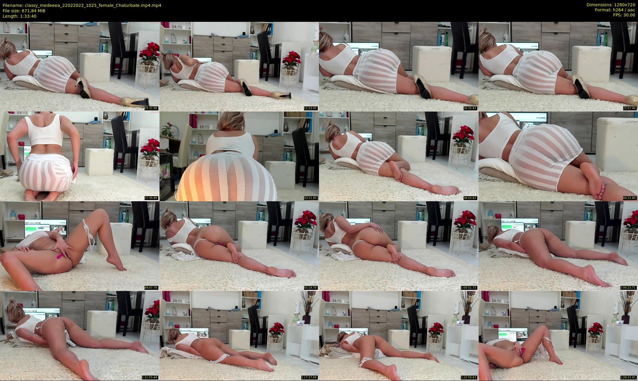 classy_medeeea — 94 minute Chaturbate female cam show recording, 720p, Feb 22, 2022