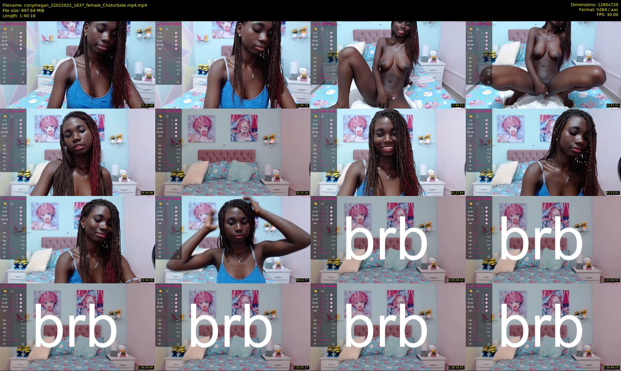 conymegan — 101 minute Chaturbate female cam show recording, 720p, Feb 22, 2022