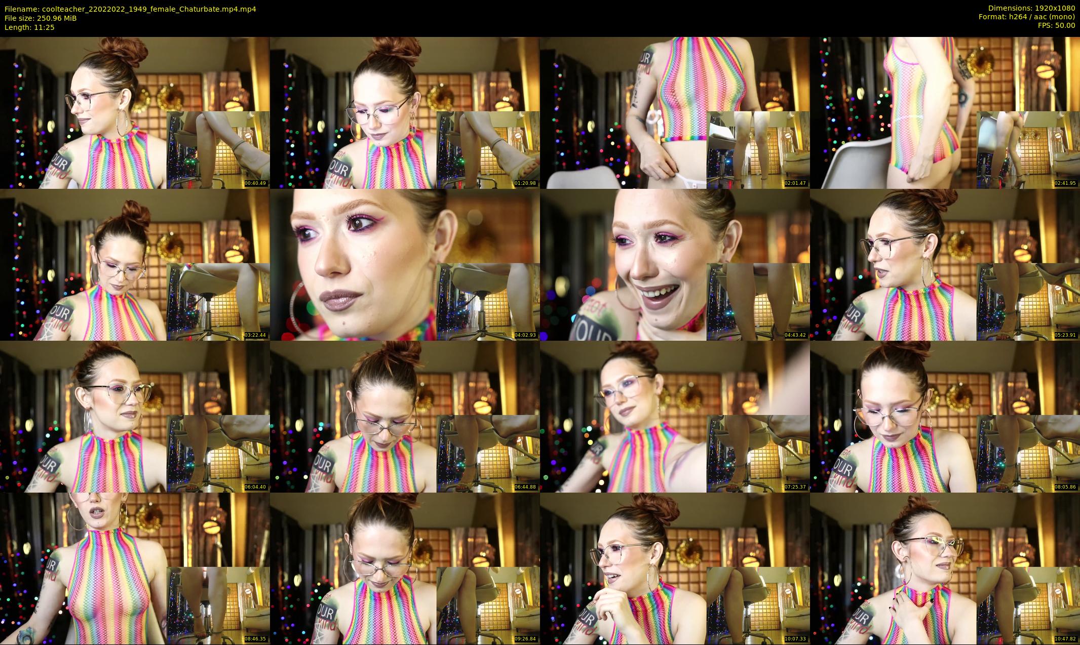 coolteacher — 12 minute Chaturbate female cam show recording, 1080p, Feb 22, 2022