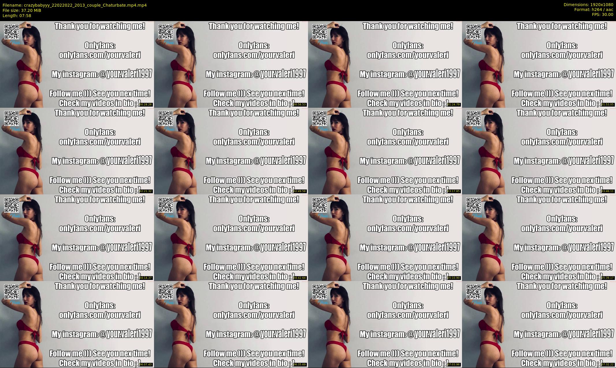 crazybabyyy — 8 minute Chaturbate couple cam show recording, 1080p, Feb 22, 2022