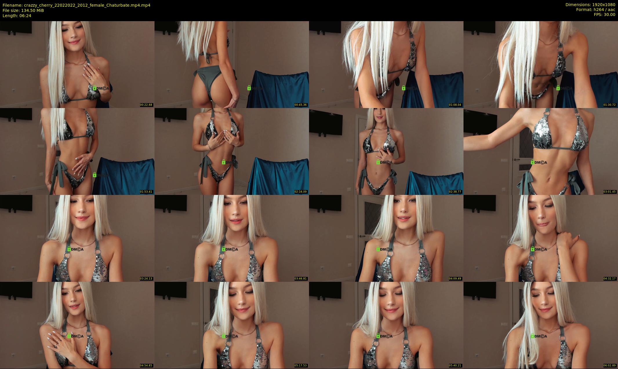 crazzy_cherry — 7 minute Chaturbate female cam show recording, 1080p, Feb 22, 2022