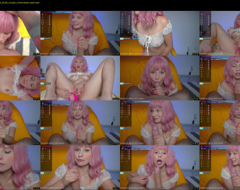 cutefacebigass — 54 minute Chaturbate couple cam show recording, 1080p, Feb 23, 2022