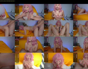 cutefacebigass — 45 minute Chaturbate couple cam show recording, 1080p, Feb 23, 2022
