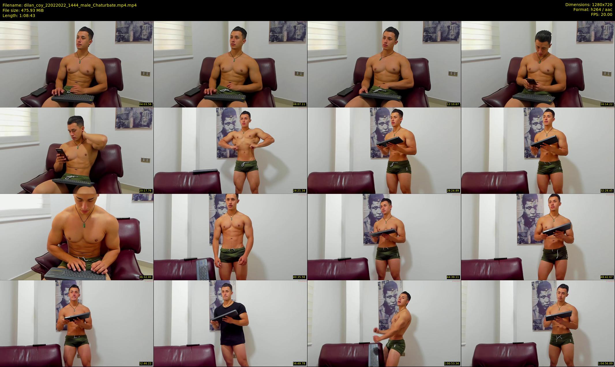 dilan_coy — 69 minute Chaturbate male cam show recording, 720p, Feb 22, 2022