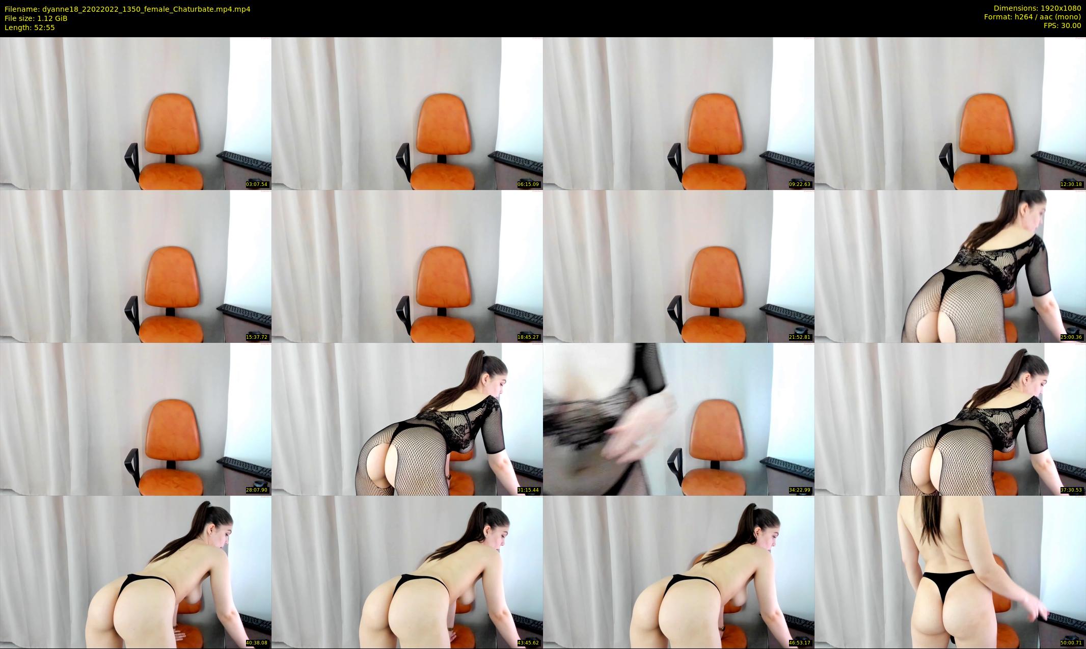 dyanne18 — 53 minute Chaturbate female cam show recording, 1080p, Feb 22, 2022