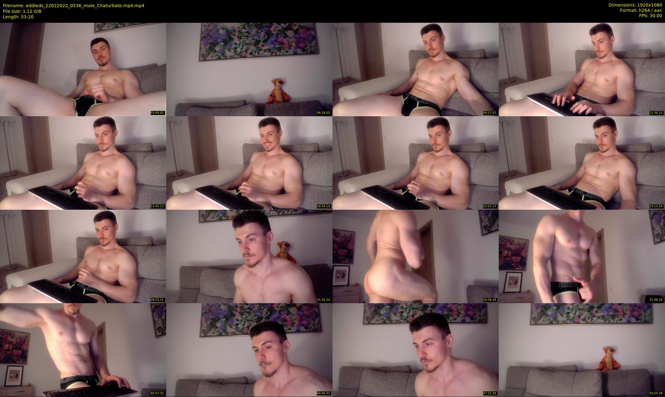 eddieds — 54 minute Chaturbate male cam show recording, 1080p, Feb 22, 2022