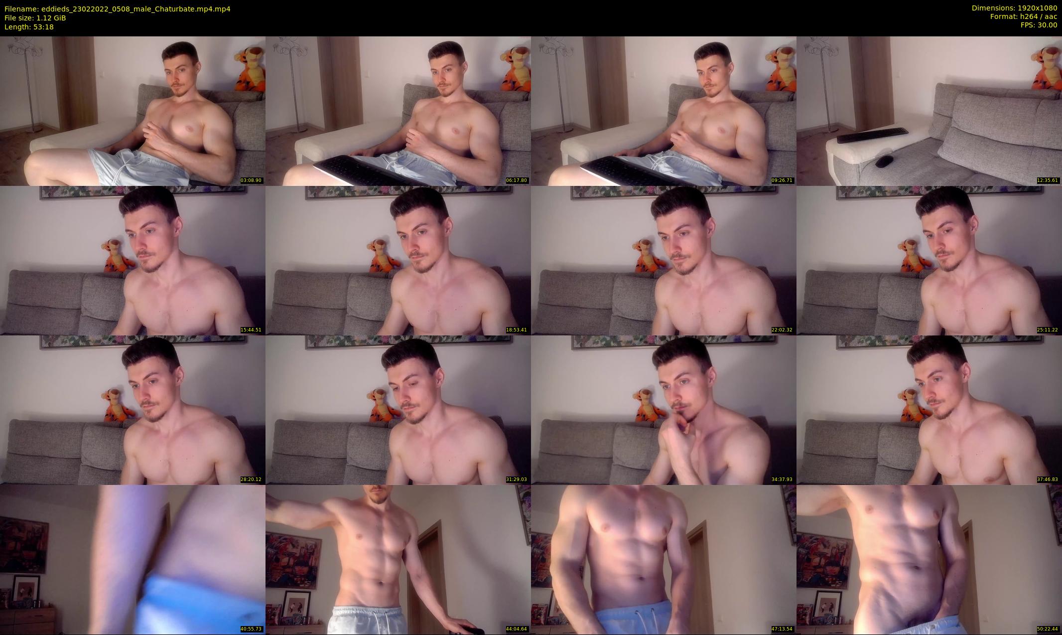 eddieds — 54 minute Chaturbate male cam show recording, 1080p, Feb 23, 2022