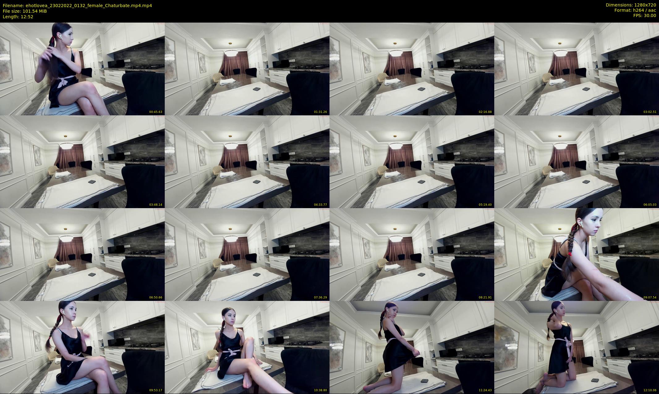 ehotlovea — 13 minute Chaturbate female cam show recording, 720p, Feb 23, 2022