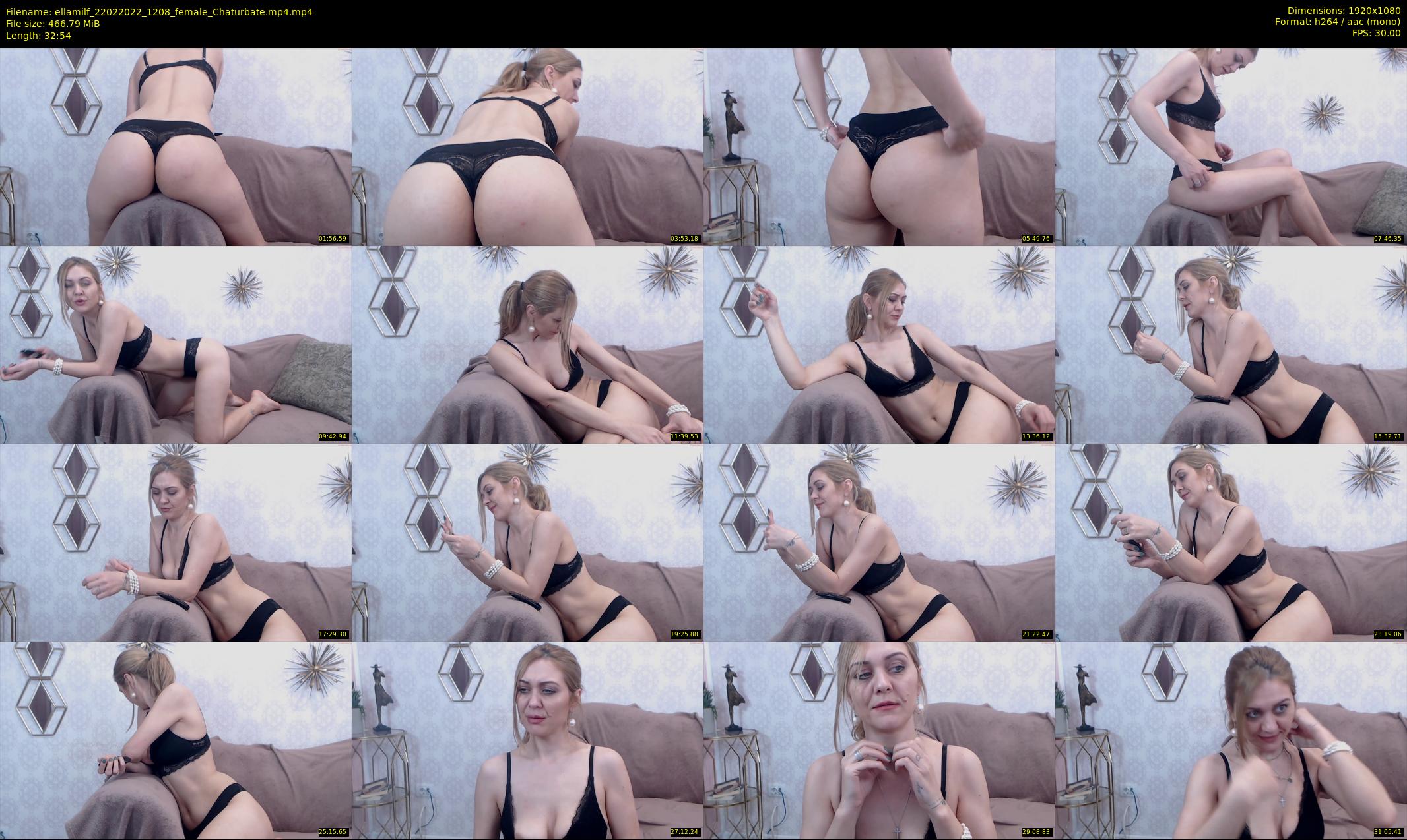 ellamilf — 33 minute Chaturbate female cam show recording, 1080p, Feb 22, 2022