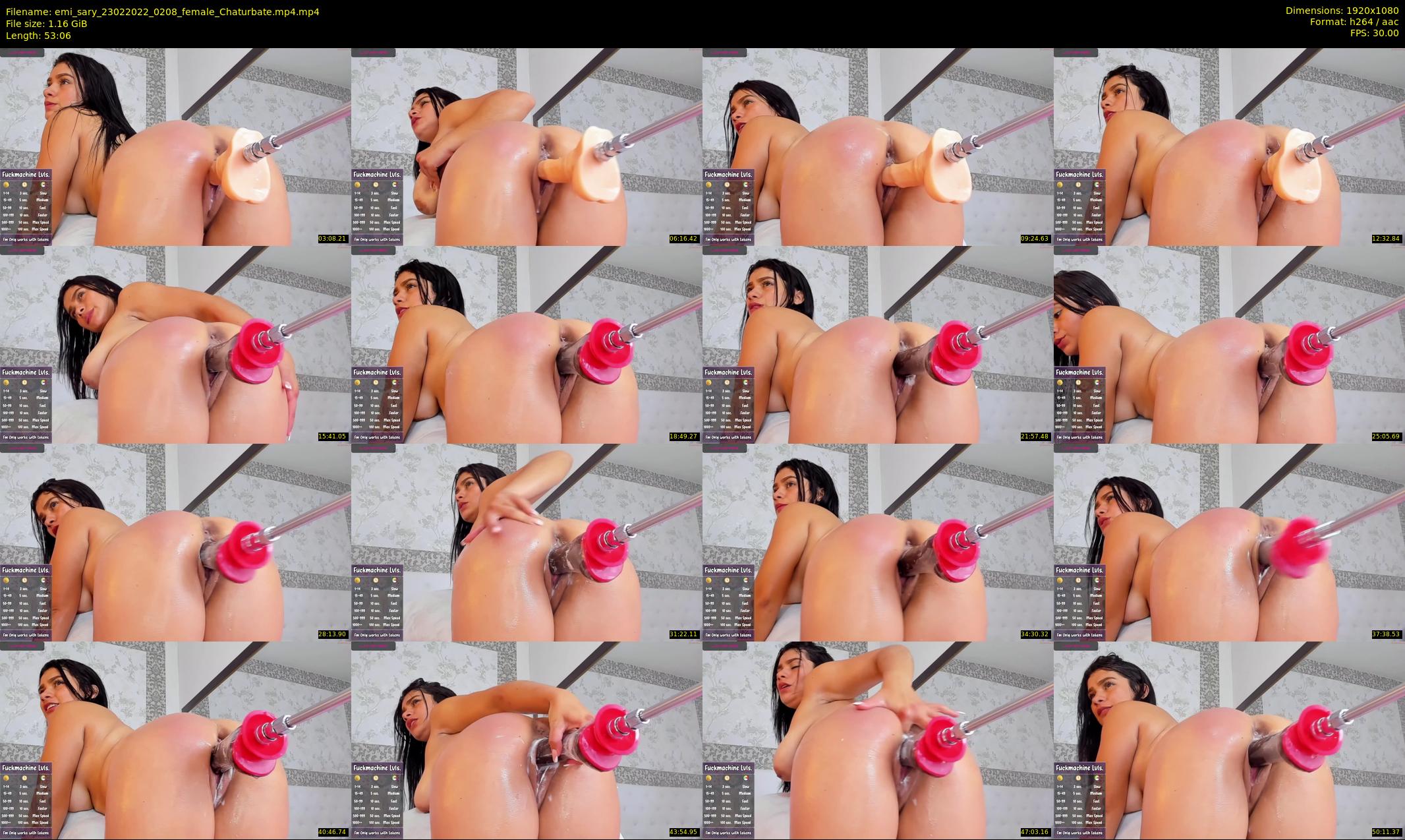 emi_sary — 54 minute Chaturbate female cam show recording, 1080p, Feb 23, 2022