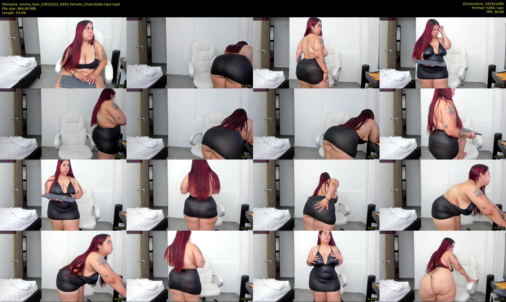 emma_lean — 54 minute Chaturbate female cam show recording, 1080p, Feb 23, 2022