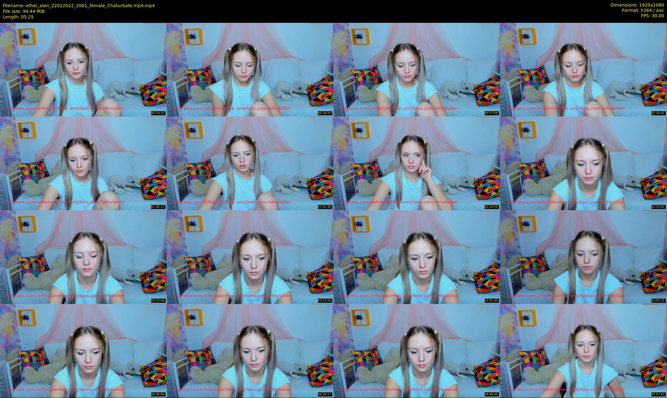 ethel_alen — 6 minute Chaturbate female cam show recording, 1080p, Feb 22, 2022