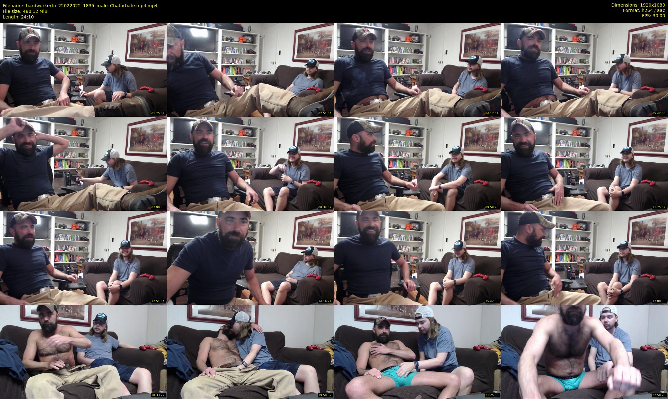 hardworkertn — 25 minute Chaturbate male cam show recording, 1080p, Feb 22, 2022