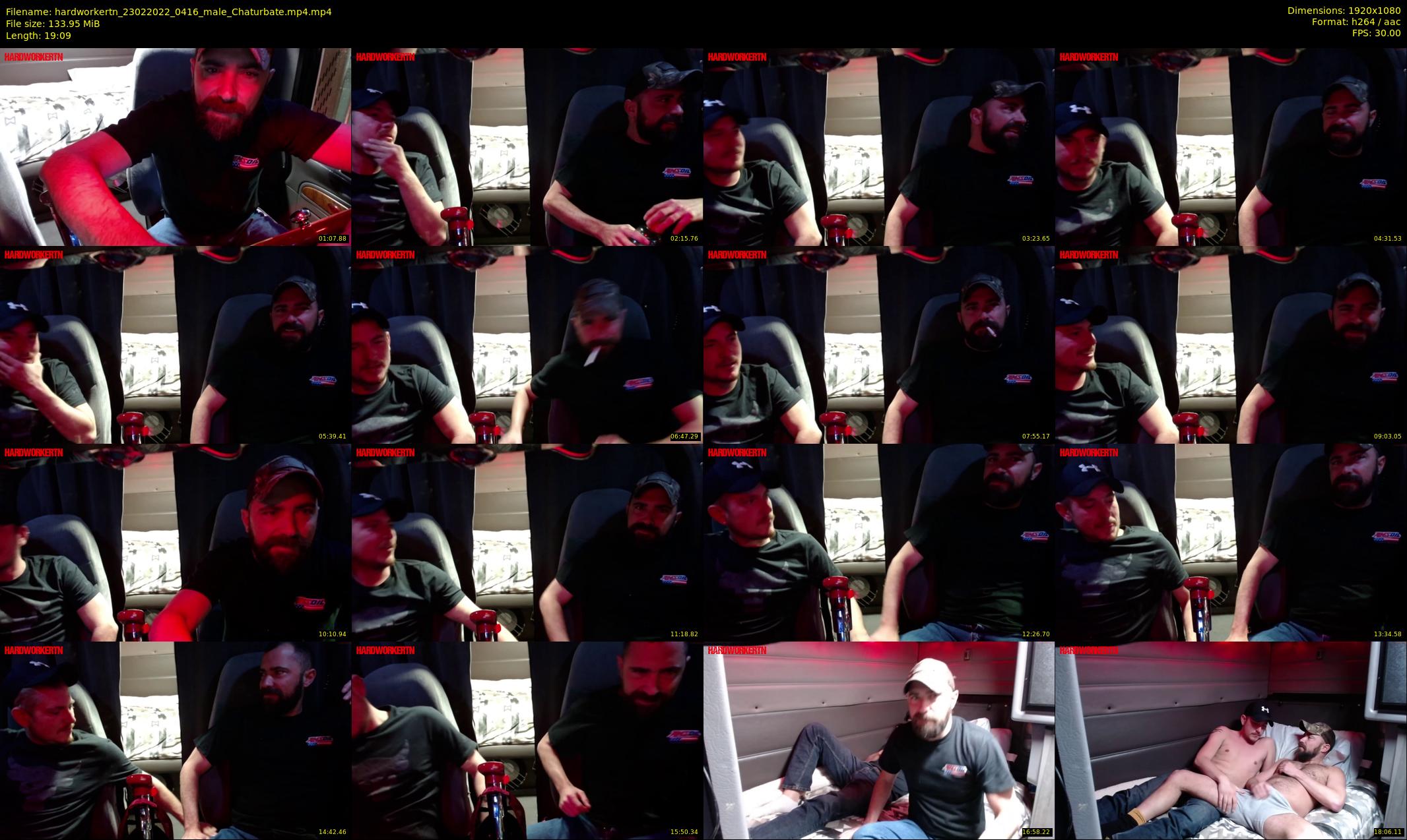 hardworkertn — 20 minute Chaturbate male cam show recording, 1080p, Feb 23, 2022