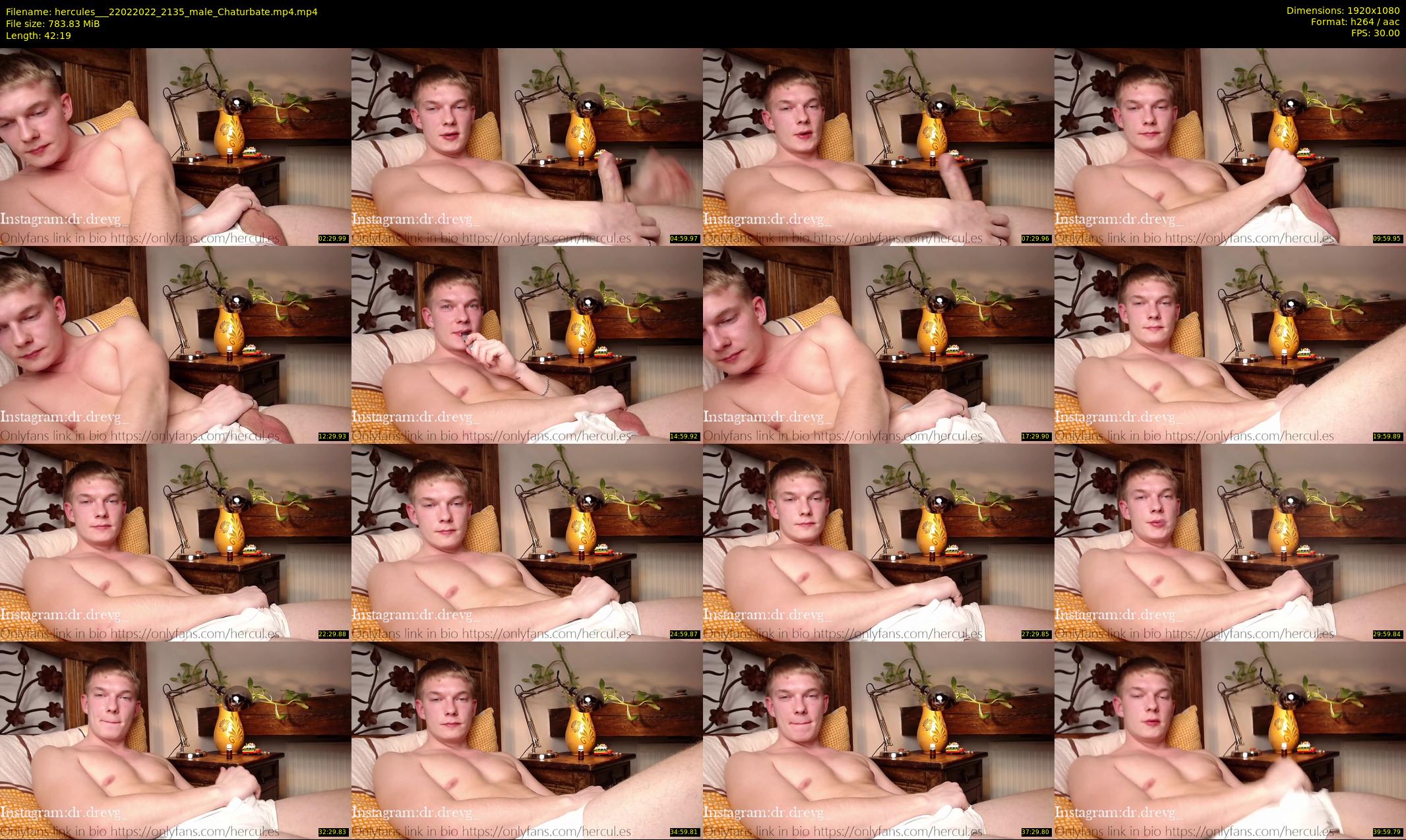 hercules__ — 43 minute Chaturbate male cam show recording, 1080p, Feb 22, 2022