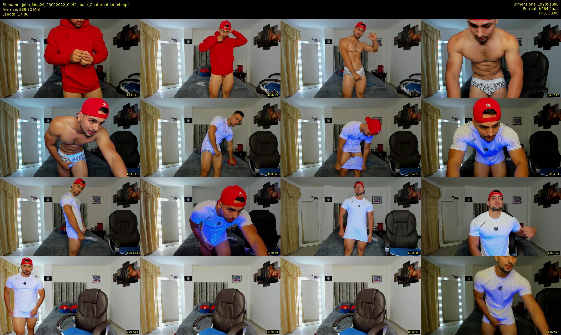 john_king29 — 18 minute Chaturbate male cam show recording, 1080p, Feb 23, 2022