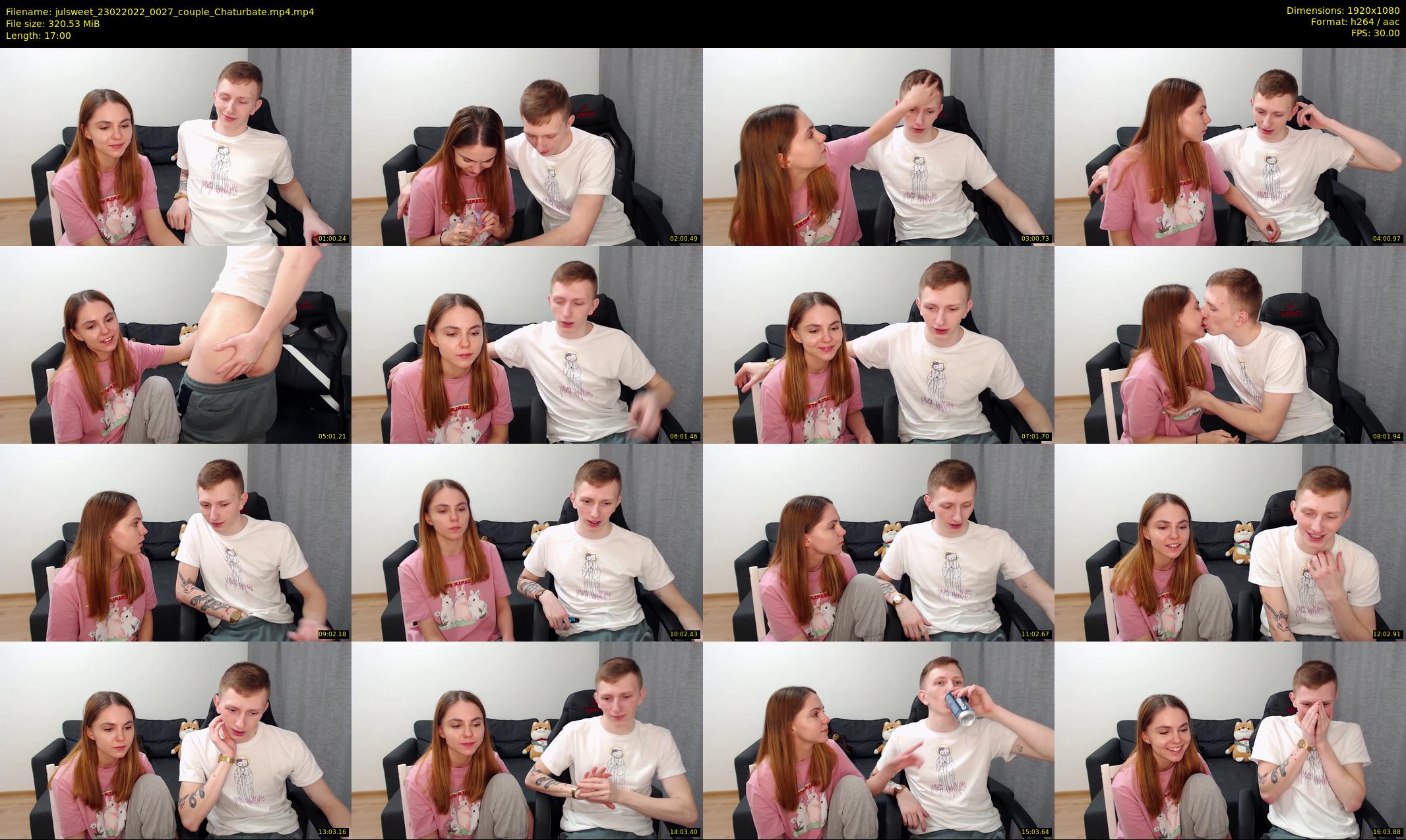 julsweet — 17 minute Chaturbate male cam show recording, 1080p, Feb 23, 2022