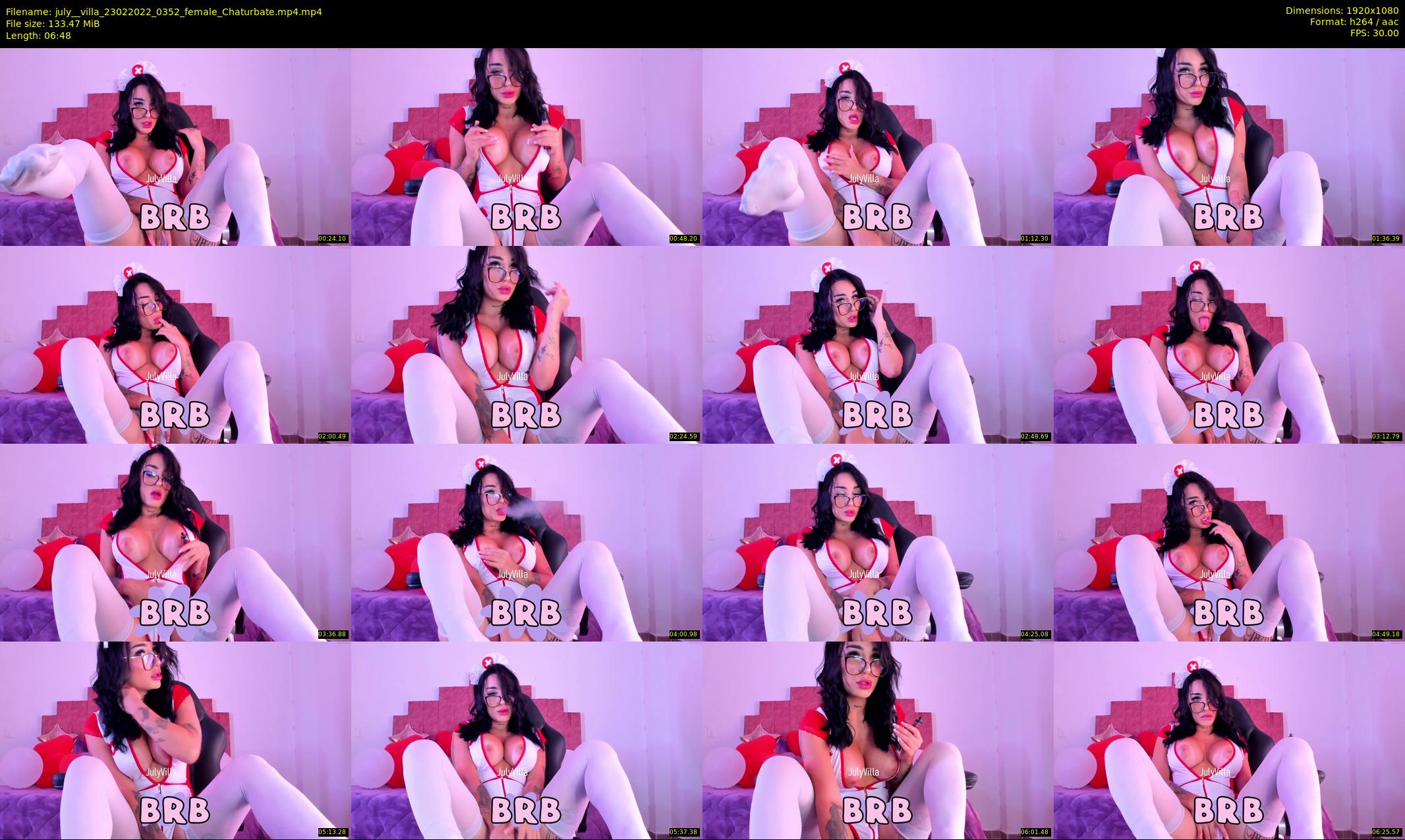 july__villa — 7 minute Chaturbate female cam show recording, 1080p, Feb 23, 2022