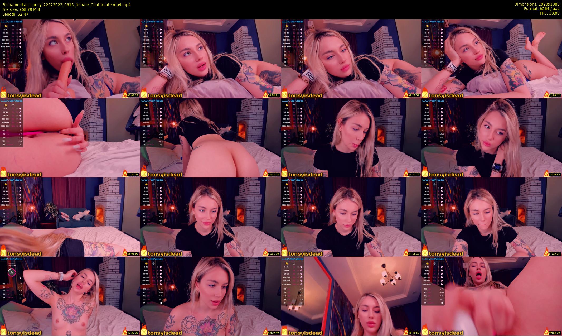 katrinpolly — 53 minute Chaturbate couple cam show recording, 1080p, Feb 22, 2022