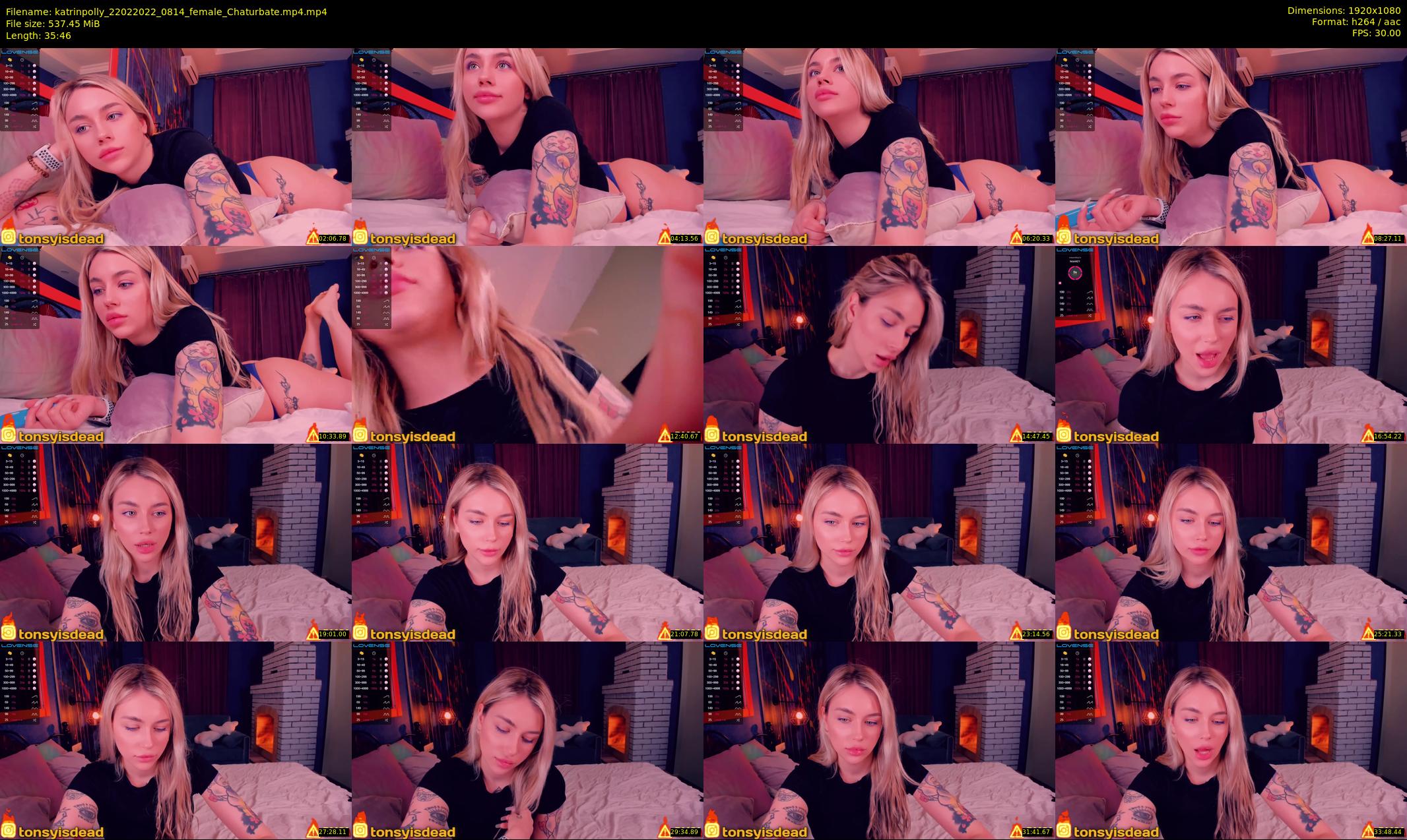 katrinpolly — 36 minute Chaturbate couple cam show recording, 1080p, Feb 22, 2022