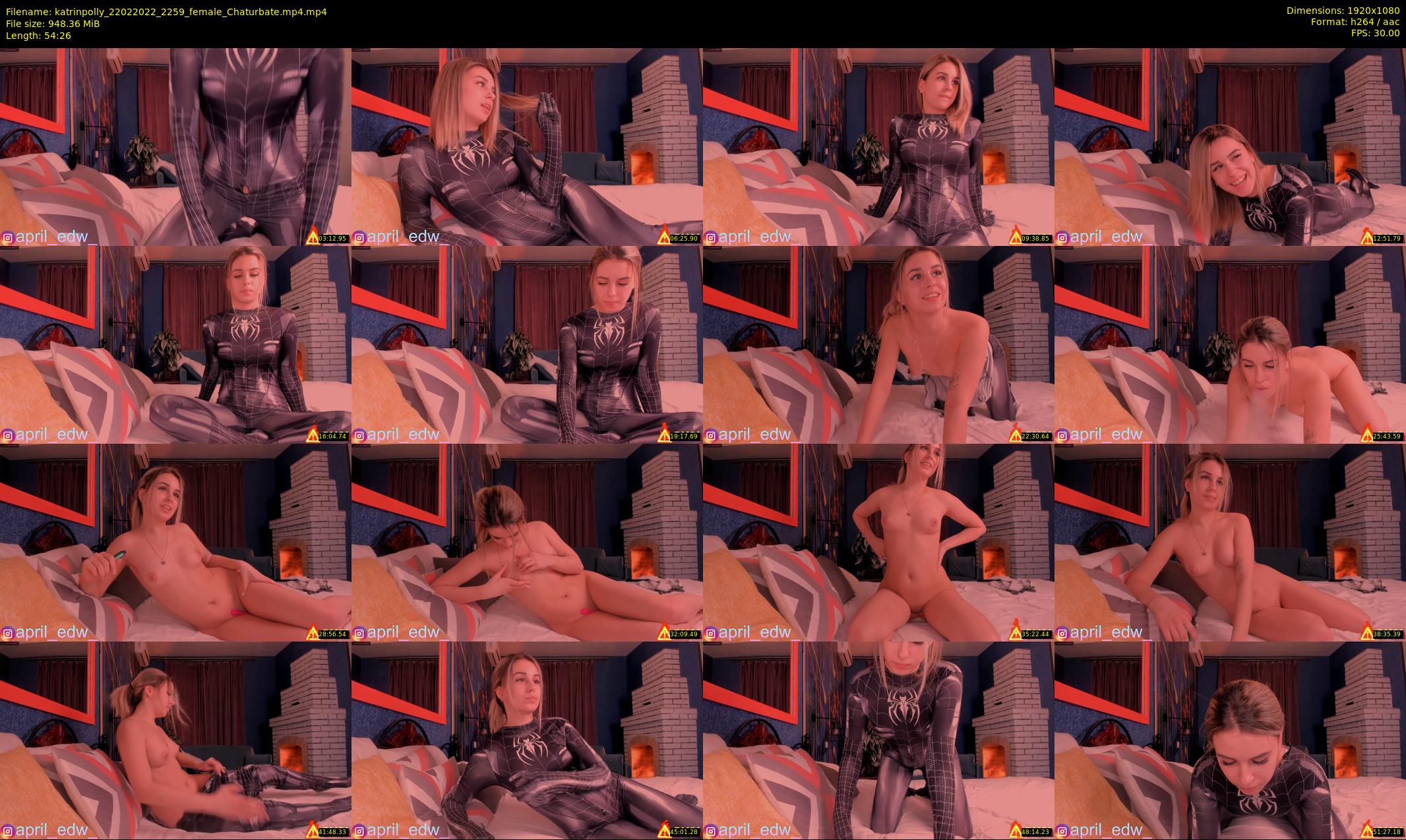 katrinpolly — 55 minute Chaturbate couple cam show recording, 1080p, Feb 22, 2022