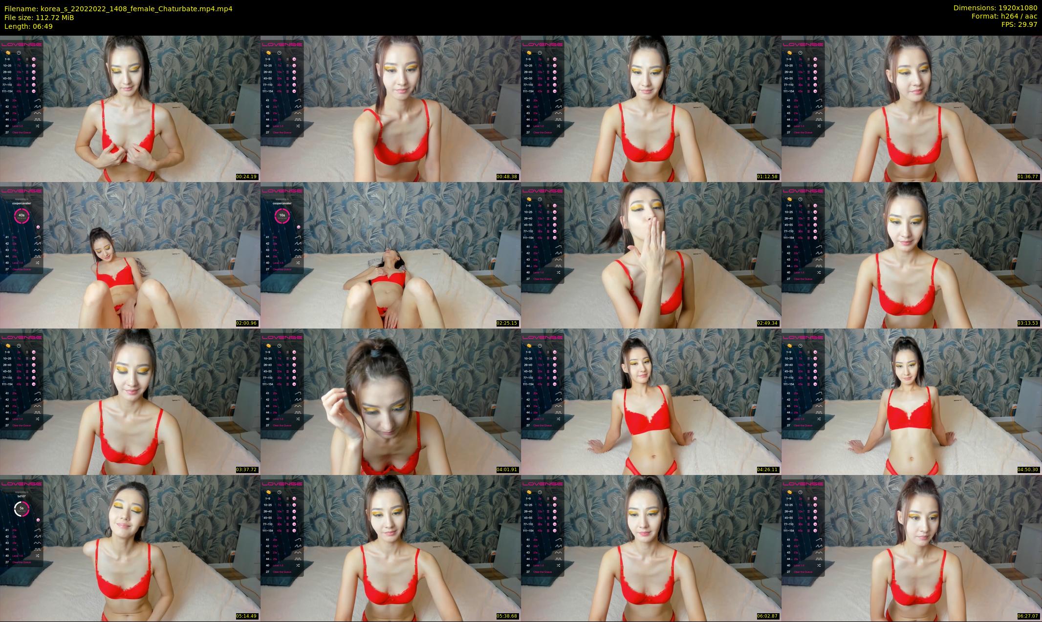 korea_s — 7 minute Chaturbate female cam show recording, 1080p, Feb 22, 2022