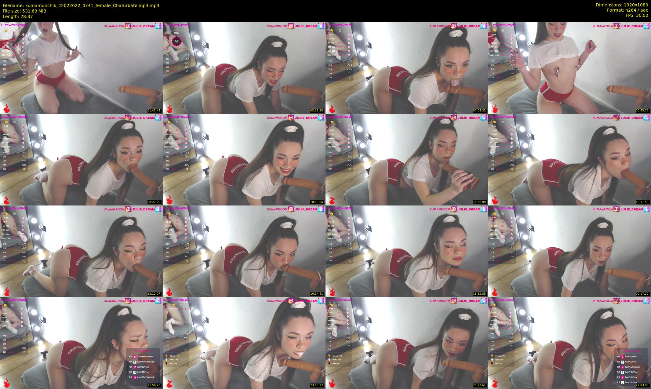 kumamonchik — 29 minute Chaturbate couple cam show recording, 1080p, Feb 22, 2022