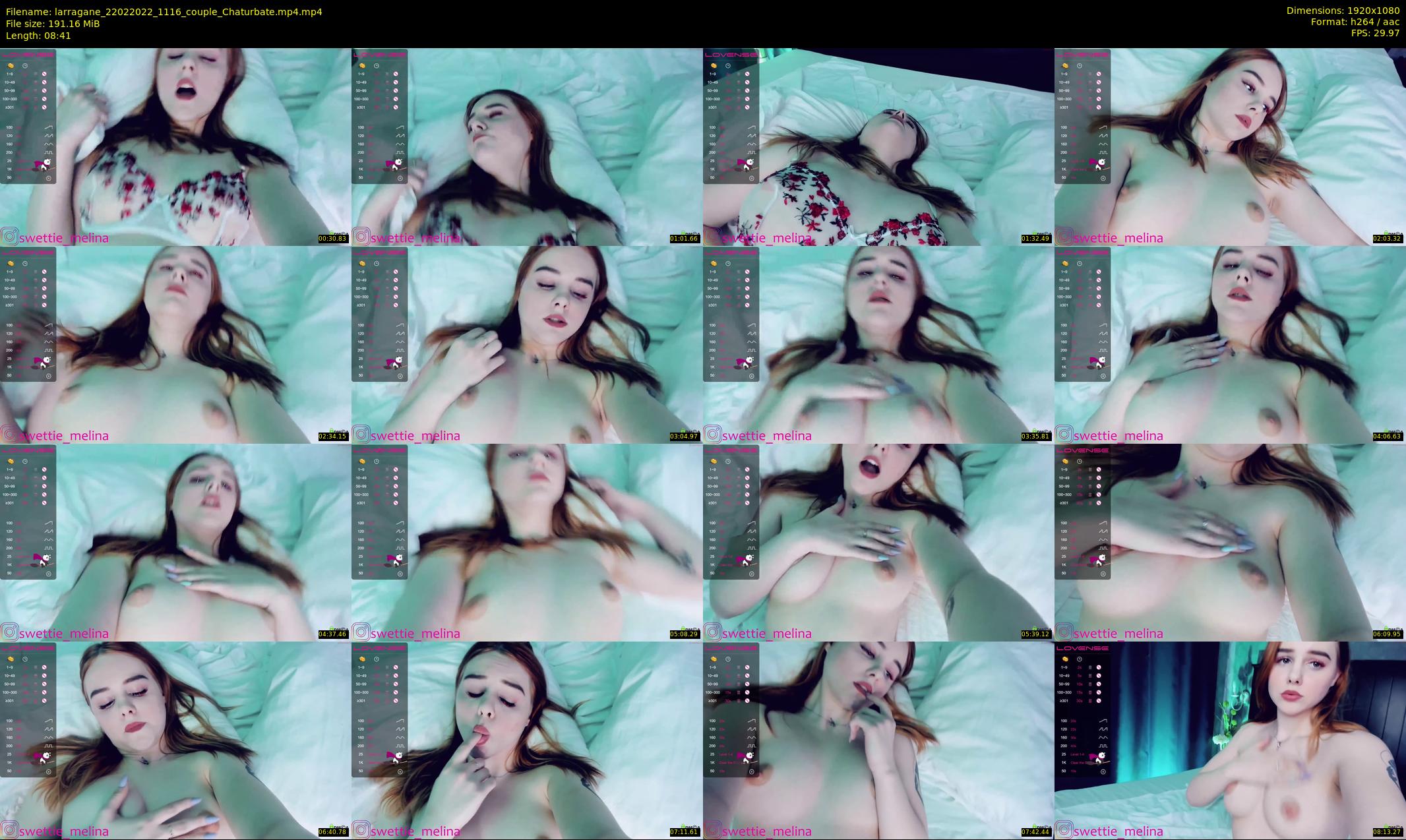 larragane — 9 minute Chaturbate couple cam show recording, 1080p, Feb 22, 2022