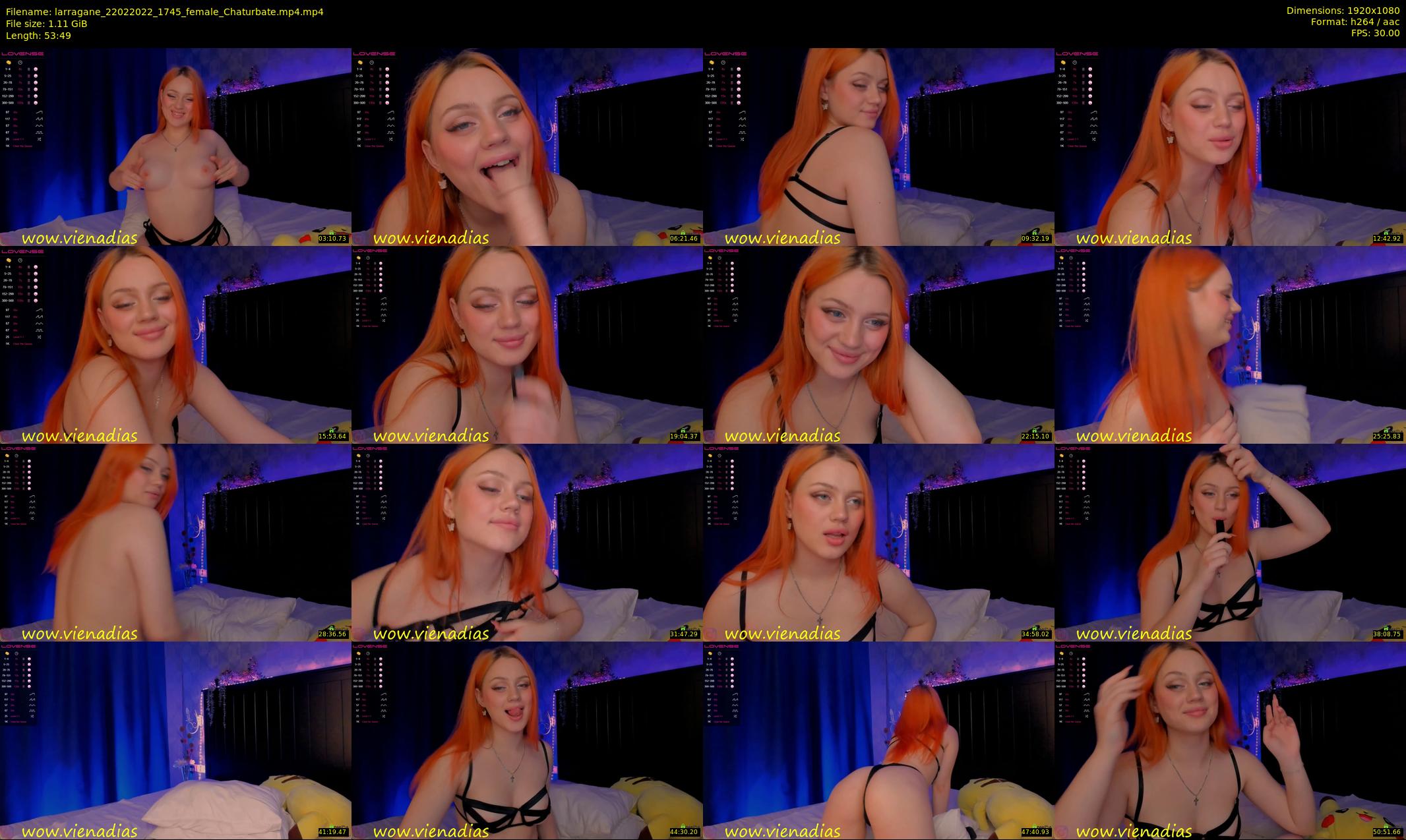 larragane — 54 minute Chaturbate couple cam show recording, 1080p, Feb 22, 2022