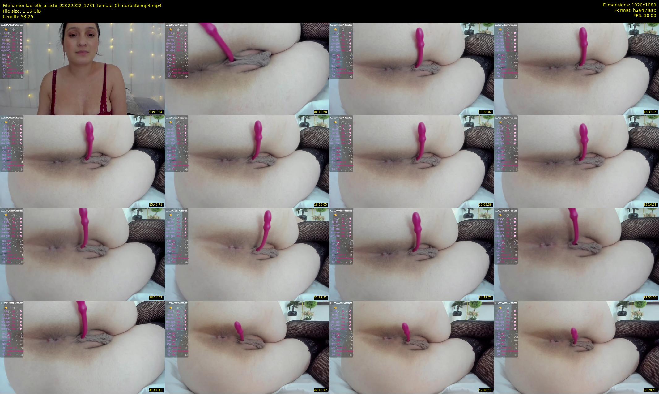 laureth_arashi — 54 minute Chaturbate female cam show recording, 1080p, Feb 22, 2022
