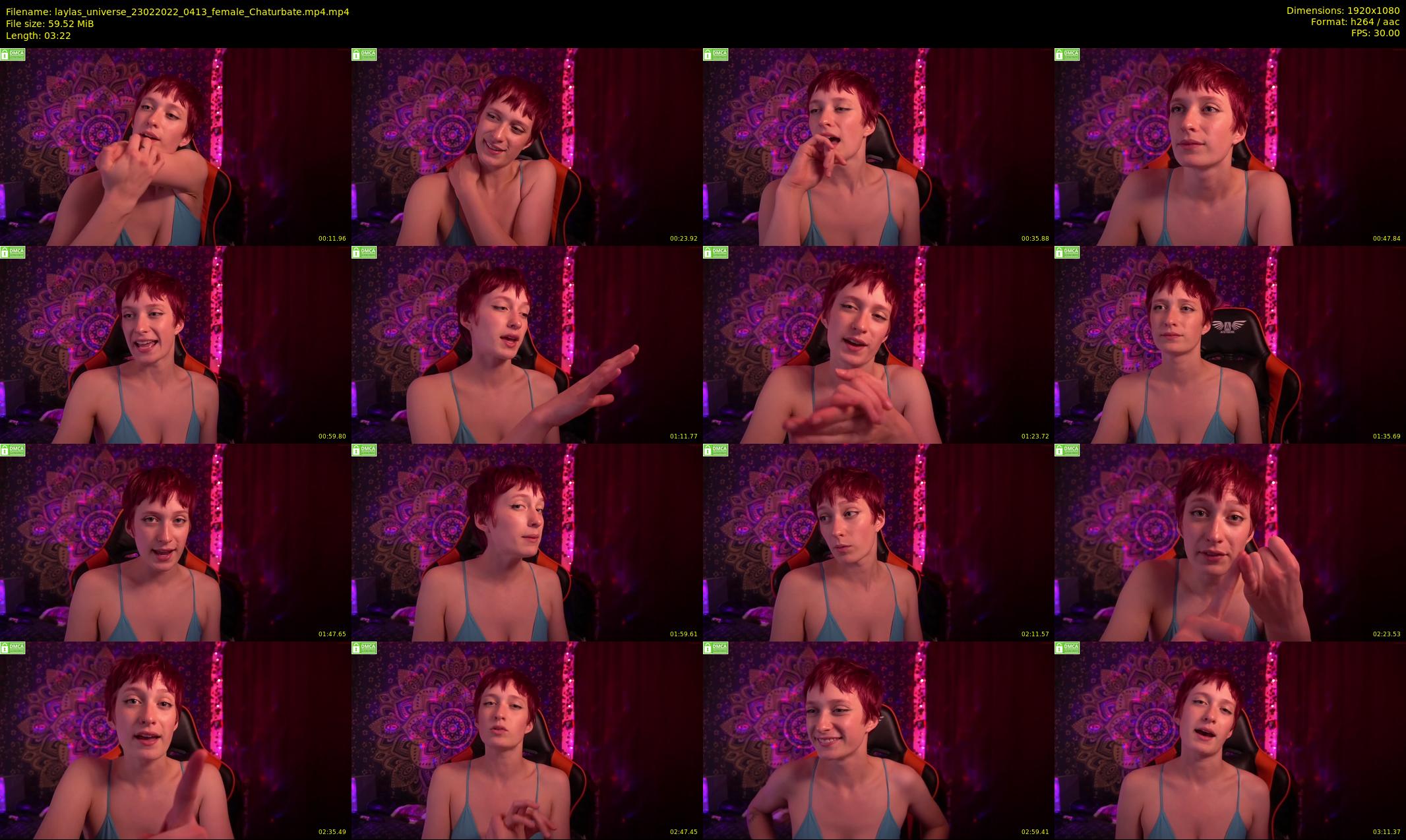 laylas_universe — 4 minute Chaturbate female cam show recording, 1080p, Feb 23, 2022