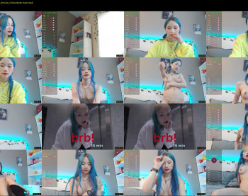 le_chan — 110 minute Chaturbate female cam show recording, 720p, Feb 22, 2022