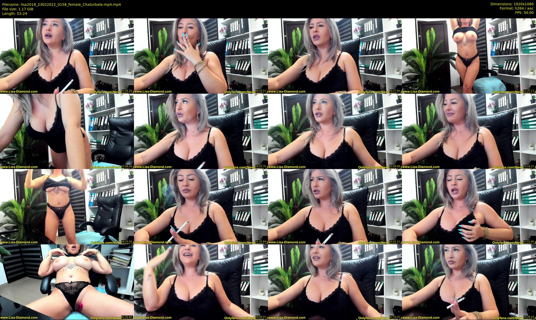 lisa2018 — 54 minute Chaturbate female cam show recording, 1080p, Feb 23, 2022