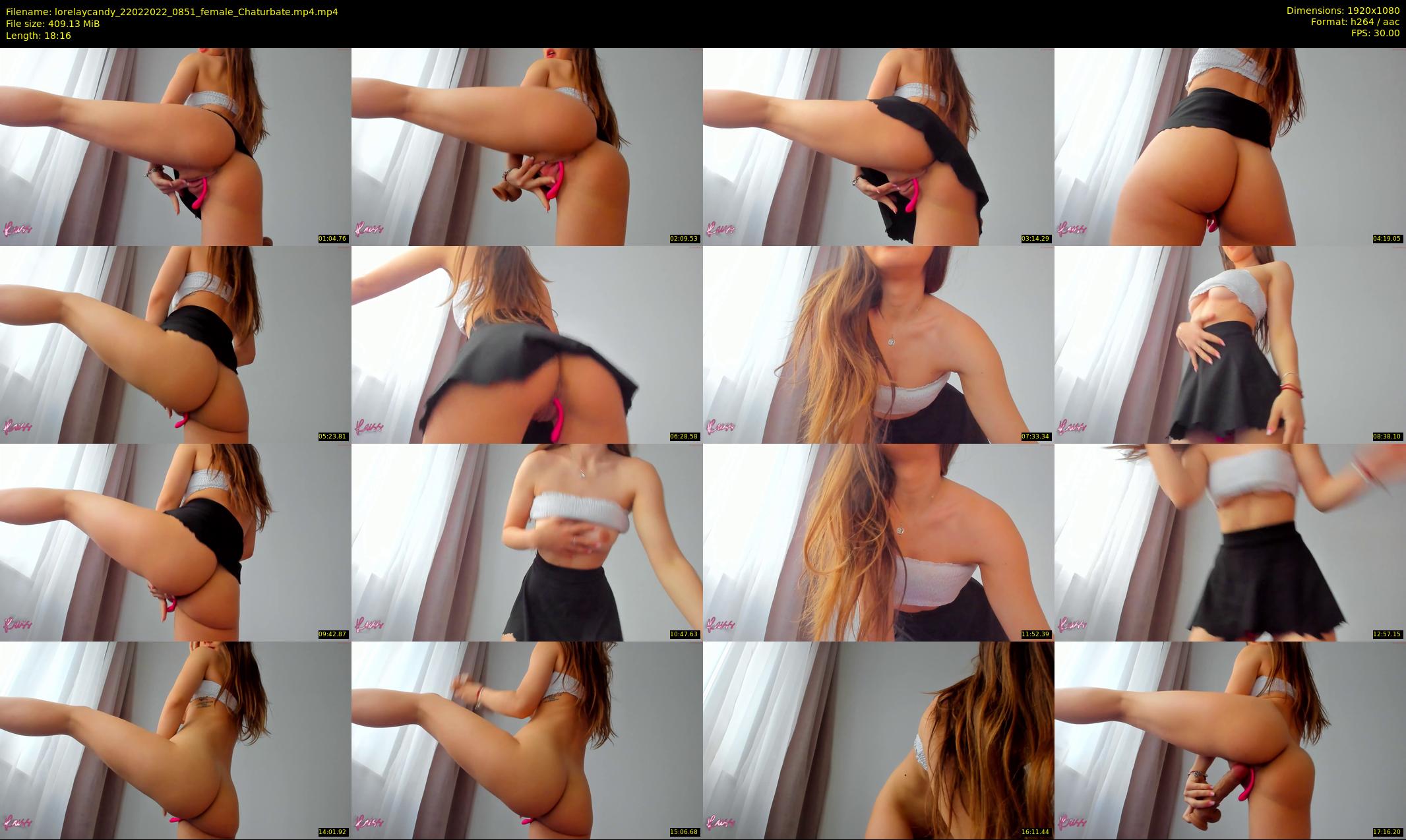lorelaycandy — 19 minute Chaturbate female cam show recording, 1080p, Feb 22, 2022