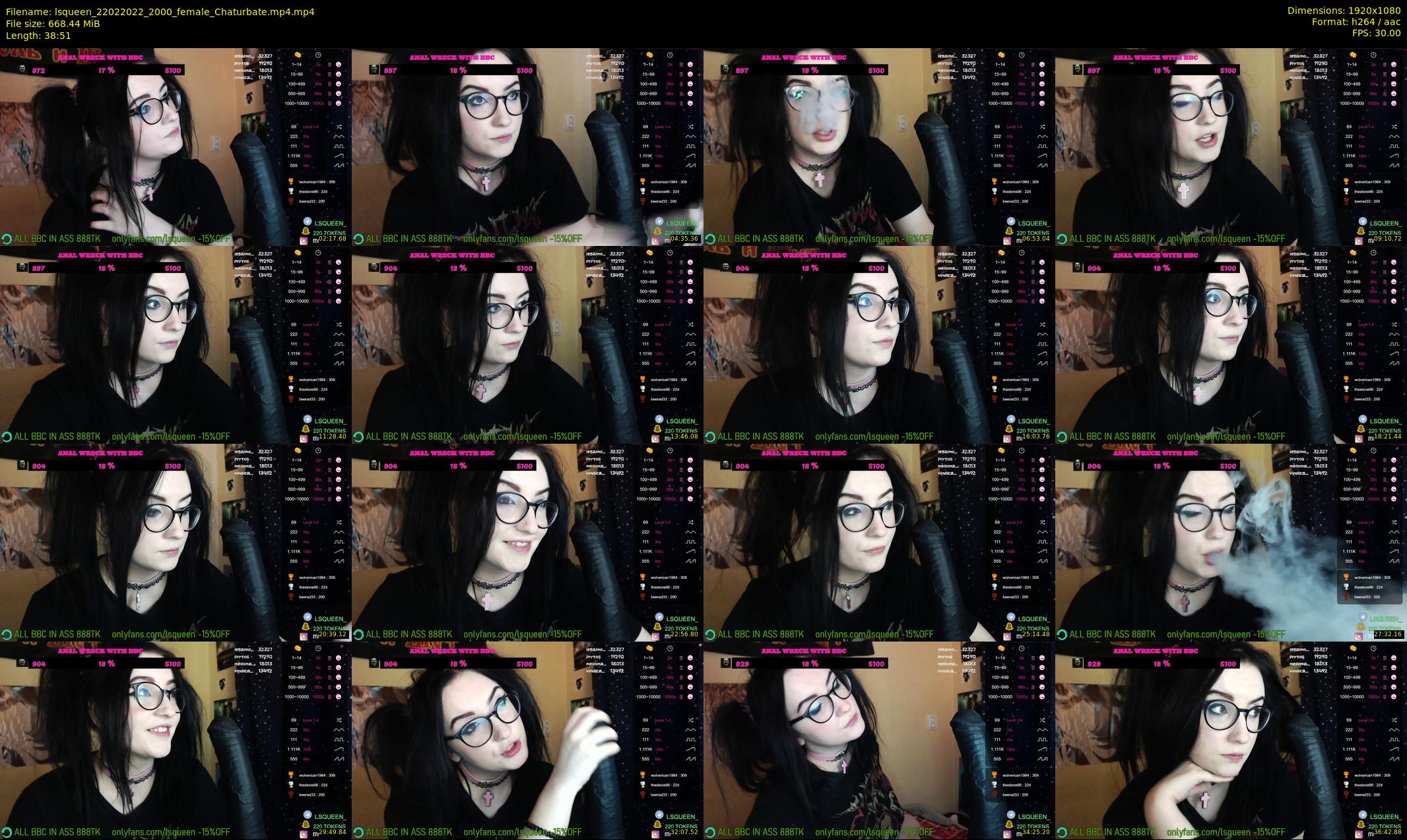 lsqueen — 39 minute Chaturbate female cam show recording, 1080p, Feb 22, 2022