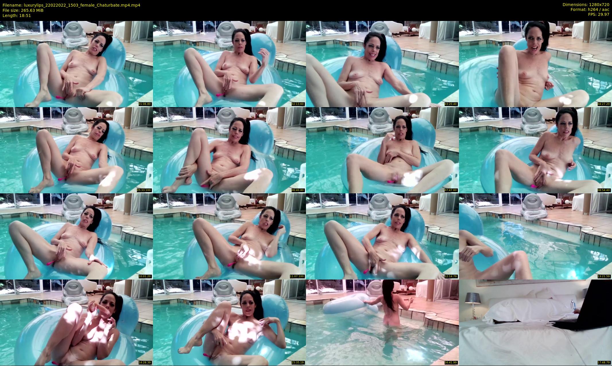 luxurylips — 19 minute Chaturbate female cam show recording, 720p, Feb 22, 2022
