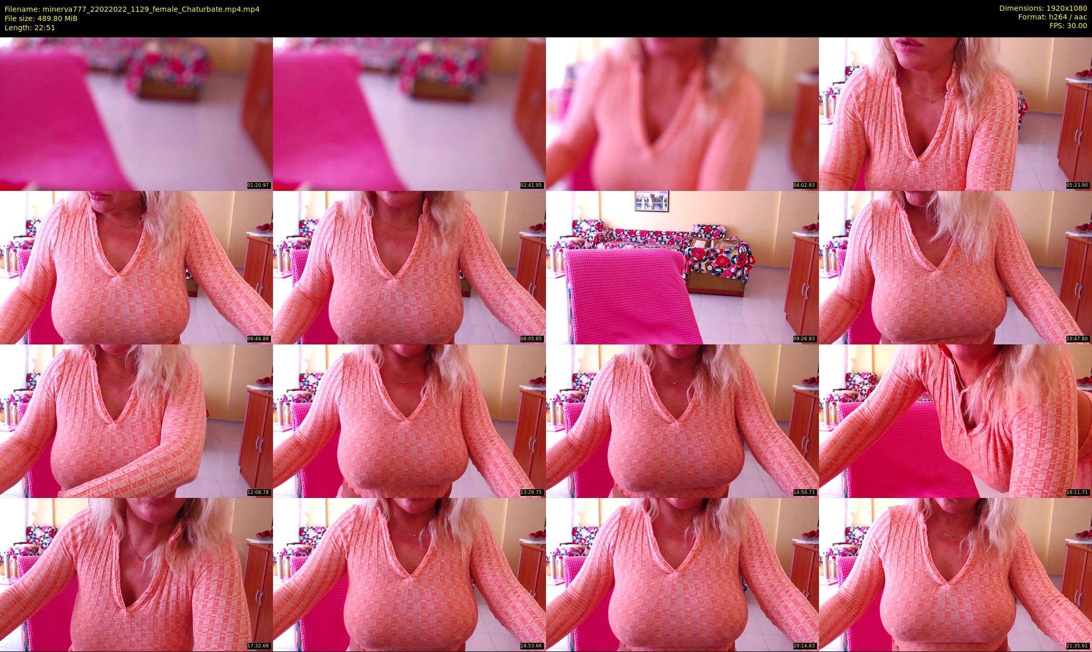 minerva777 — 23 minute Chaturbate female cam show recording, 1080p, Feb 22, 2022