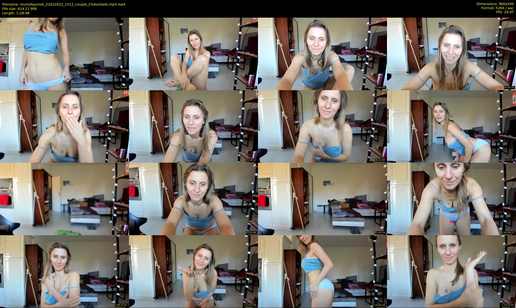 munishpunish — 89 minute Chaturbate couple cam show recording, 480p, Feb 22, 2022