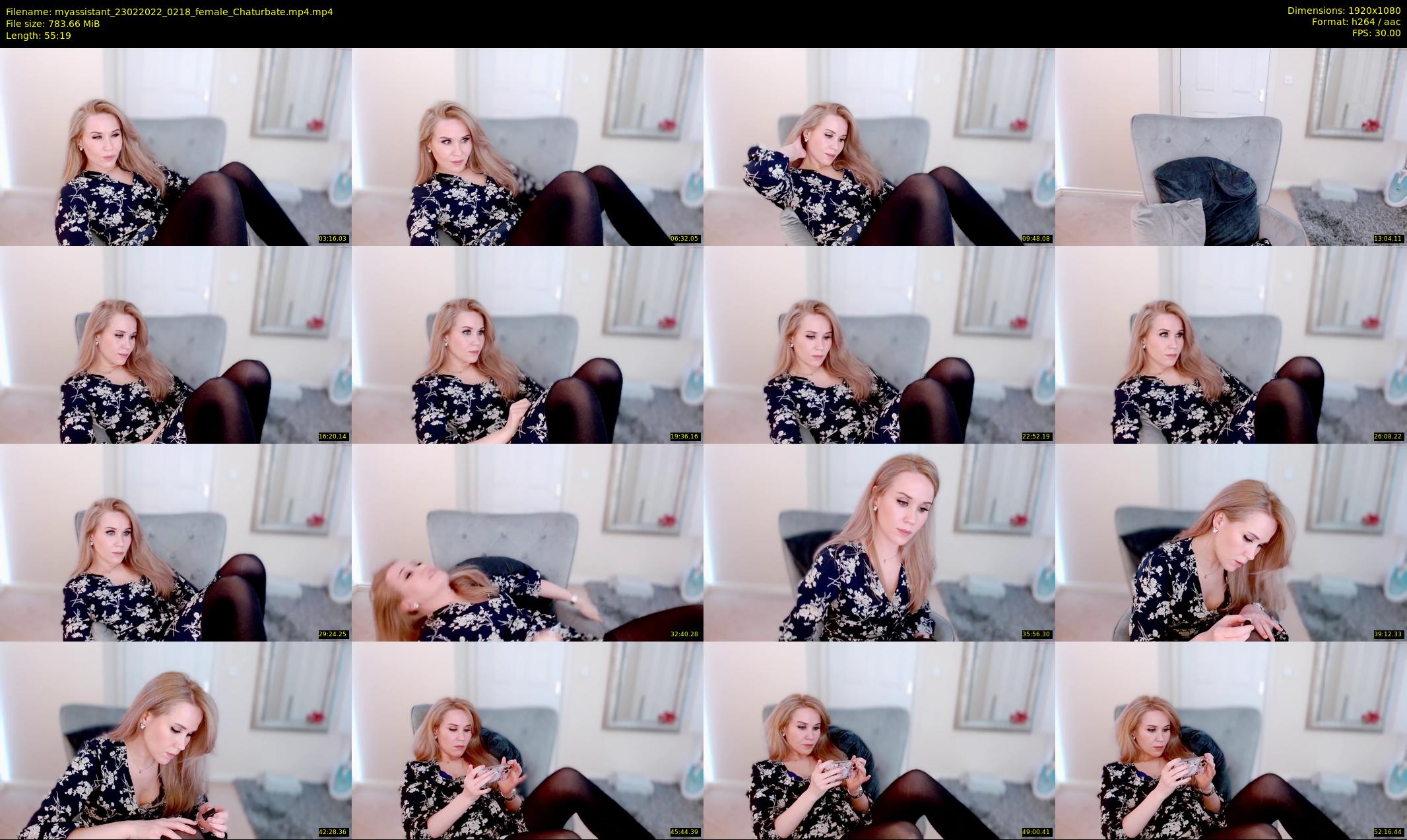 myassistant — 56 minute Chaturbate female cam show recording, 1080p, Feb 23, 2022
