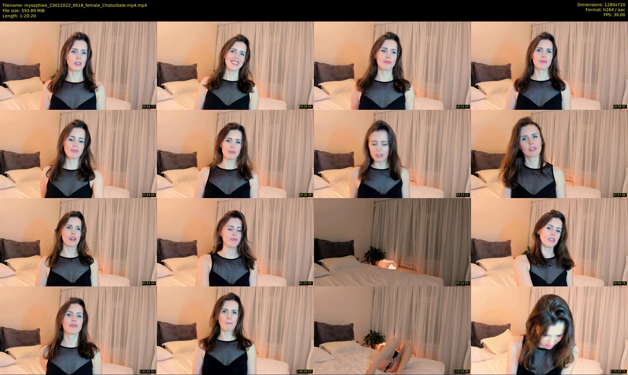 mysophiee — 81 minute Chaturbate female cam show recording, 720p, Feb 23, 2022